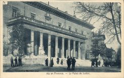 CPA Aix en Provence Le Palais de Justice 