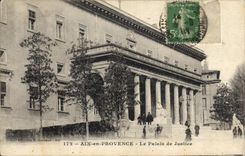 CPA Aix en Provence Le Palais de Justice 