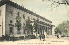 CPA Aix en Provence Le Palais de Justice 