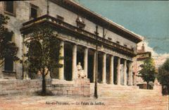 CPA Aix en Provence Le Palais de Justice 