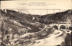 CPA Le Cantal Pittoresque Garabit Le Viaduc 