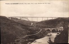 CPA Viaduc de Garabit Cantal 