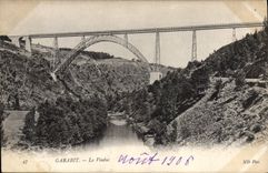 CPA Garabit Le Viaduc 