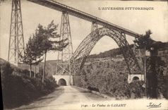 CPA L'Auvergne Pittoresque Le Viaduc de Garabit 