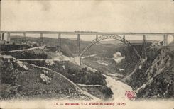 CPA Auvergne Le Viaduc de Garaby 