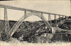 CPA Garabit Cantal Chemin 