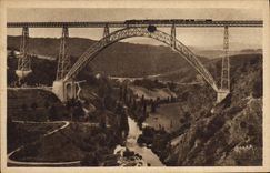 CPA Garabit Cantal Viaduc et Vallee de la Truyere 