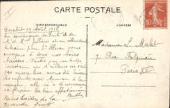 CPA Garabit Cantal La Route de Ruines et le Viaduc 
