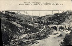 CPA Le Cantal Pittoresque Garabit Le Viaduc 