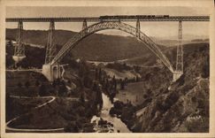 CPA Garabit Cantal Viaduc et Vallee de la Truyere 