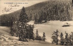 CPA L'Auvergne Le Lioran en Hiver 