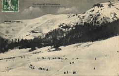 CPA Le Cantal Pittoresque Le Lioran en Hiver Fond d'Allagnon 