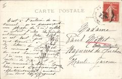 CPA L'Auvergne Cantal Le Lioran Tunnel du Chemin de fer et l'Alagnon 