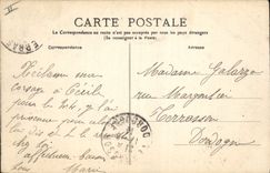 CPA L'Auvergne Cantal Le Lioran Viaduc du Chemin de Fer et Vallee de la Cere 