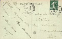 CPA Les Cantal Pittoresque Entree des deux Tunnels du Lioran cote Saint Jacques 