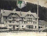 CPA L'Auvergne Pittoresque Le Lioran Hotel des Touristes de la Cie d'Orleans 