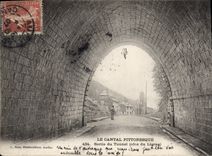 CPA Le Cantal Pittoresque Sortie du Tunnel Cote du Lioran 