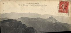 CPA Le Cantal Le Lioran La Chaine du Plomb du Cantal 