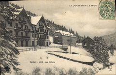 CPA Le Lioran sous la Neige Cantal Les Hotels 