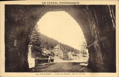 CPA Le Cantal Pittoresque Le Lioran Sortie du Tunnel cote du Lioran 