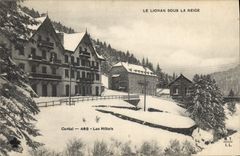 CPA Le Lioran La Neige Cental Les Hotels 