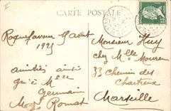 CPA Roquefavour Vue Generale de l'Aqueduc