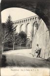CPA Roquefavour sous le Viaduc du P L M 