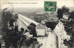 CPA Roquefavour Le Sommet de L'Aqueduc 