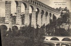 CPA Roquefavour Les Trois Ponts 