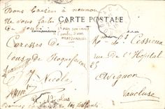 CPA Roquefavour La Route Sortie de la Gare 