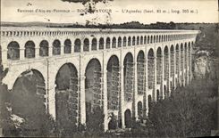 CPA Environs d'Aix en Provence Roquefavour L'Aqueduc 