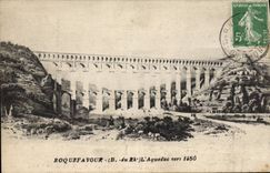 CPA Roquefavour B du Rh L'Aqueduc vers 1850