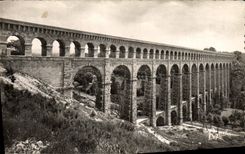 CPA Roquefavour B du R L'Aqueduc 
