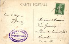 CPA Environs d'Aix en Provence Roquefavour La Route et le Pont