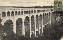 CPA Environs d'Aix en Provence Roquefavour L'Aqueduc 