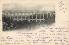 CPA Environs d'Aix en Provence Aqueduc de Roquefavour 