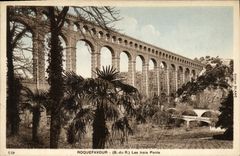 CPA Roquefavour B du R Les trois Ponts 