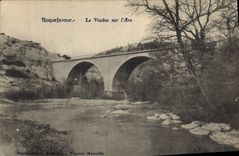 CPA Roquefavour Le Viaduc sur l'Arc 