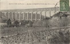 CPA Environs d'Aix en Provence Aqueduc de Roquefavour 