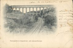 CPA Pont aqueduc de Roquefavour pres Aix en Provence 
