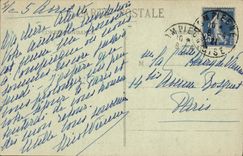 CPA Compiegne Le Chateau Vue du Parc 