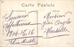 CPA Palais de Compiegne Facade Principale cote du Parc 