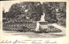 CPA Compiegne Le Parc La Muse 
