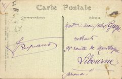 CPA Palais de Compiegne L'Escalier d'Honneur 