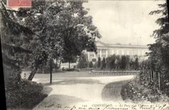 CPA Compiegne Le Parc et le Chateau 