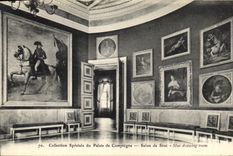 CPA Collection Speciale du Palais de Compiegne Salon de Stuc Napoleon 1er