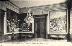 CPA Compiegne Le Chateau Salon de la Chapelle 