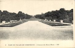 CPA Parc du Palais de Compiegne L'Avenue des Beaux Monts 