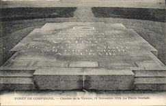 CPA Foret de Compiegne Clairiere de la Victoire 