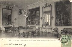 CPA Chateau de Compiegne Le grand Salon de Reception des Souverains 